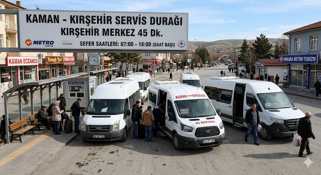 kaman kırşehir ulaşım